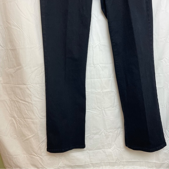 Not Your Daughters Jeans Lift‎ Tuck Tech. Women’s Denim Sz. 18 Black - Picture 4 of 11